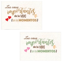 L'important dans la vie, ce sont les moments - 36 unités