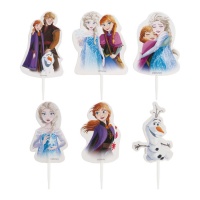 Décorations de gâteau en papier Frozen - Dekora - 30 pcs.