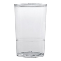 Béchers en plastique transparent de 65 ml de forme classique - Dekora - 100 pcs.