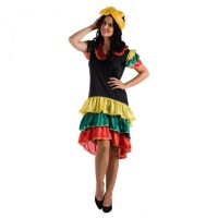 Costume de Rumbero tricolore pour femmes