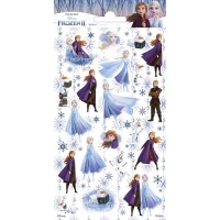 Stickers pailletés Frozen II - 1 feuille