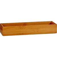 Organisateur en bambou empilable de 30 x 7 cm