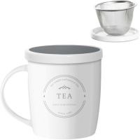 Mug Royal Kitchen 350 ml avec filtre - DCasa