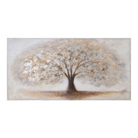 Toile d'arbre de campagne peinte à la main 1,20 x 0,60 m - DCasa