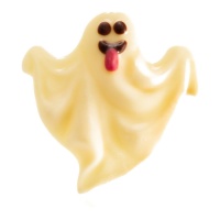 Fantômes d'Halloween figurines en chocolat blanc - 128 pièces