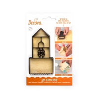 Mini cutter maison 12,2 x 6,4 cm - Decora