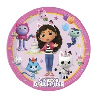 Gabby's Doll's House Plates 23 cm - 8 pcs.