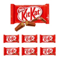 KitKat au chocolat avec biscuit - Nestlé - 6 unités