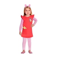 Costume de Peppa Pig avec queue pour enfants