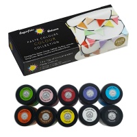 Set de coloration en pâte 10 gr - Sugarflair - 10 pcs.