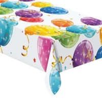 Nappe en plastique de ballons brillants 1,20 x 1,80 m