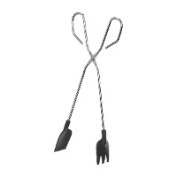 Pince de service 33 cm en acier inoxydable