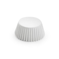 Mini capsules blanches pour cupcakes 4 cm - Pastkolor - 30 pcs.