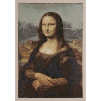 Kit de point de croix - Mona Lisa - DMC