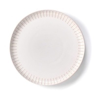 assiette plate, 27 cm, ivoire - DCasa