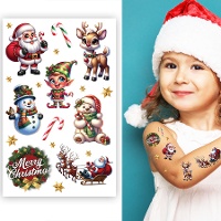 Tatouages temporaires de Noël