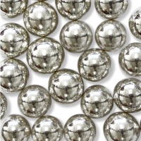Paillettes de perles argentées 8 mm 25 g - PME