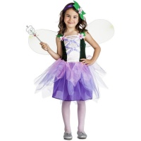 Costume de fée violette pour filles