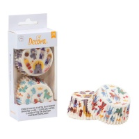 Gélules à cupcake Chevaliers médiévaux - Decora - 36 unités
