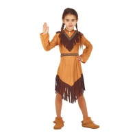 Costume d'Indien d'Amérique du Nord pour filles