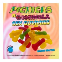 Gummies en forme de pénis aromatisés aux fruits - 125 g