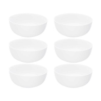 650 ml bol rond en porcelaine - 6 pcs.