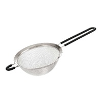 Passoire 16 cm en acier avec parties en silicone