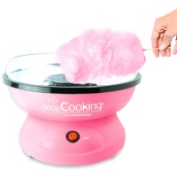 Machine à barbe à papa et 100 g de sucre rose - Scrapcooking