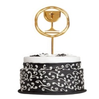 Dessus de gâteau de communion en acrylique - Dekora
