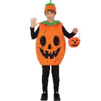 Déguisement de citrouille d'Halloween pour enfants