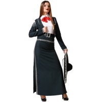 Costume de Mariachi noir pour femmes