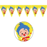 Plim Plim Clown Pennant 3 m