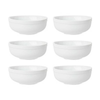 800 ml bol rond en porcelaine - 6 pcs.