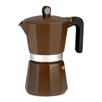 Cafetière italienne 9 tasses Nouvelle Crème - Monix