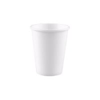 Gobelets en carton blanc biodégradable de 200 ml - 25 pièces.