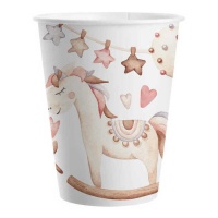 Tasses pour fillettes 200 ml - 8 unités