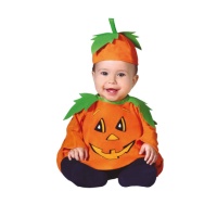 Costume de citrouille avec chapeau pour bébés