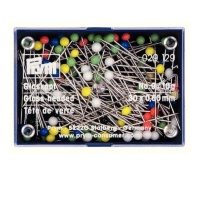 Epingles à tête de verre couleurs assorties 30 x 0,6 mm sans blister - Prym - 10 gr