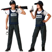 Costume décontracté de policier urbain pour enfants