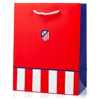 Sac cadeau rouge de l'Atlético de Madrid - 40 x 30 x 12 cm