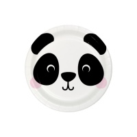 Assiettes Panda Bear 22 cm - 8 pcs.