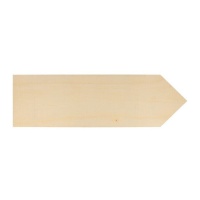 Panneau de signalisation en bois - 4 pcs.