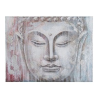 Toile de Bouddha peinte à la main 1,00 x 0,75 m - DCasa