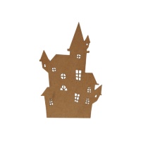 Silhouette MDF 15 cm : Château