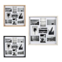 Cadre multi-photos Paysages pour 9 photos 10 x 15 cm - DCasa