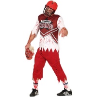 Costume de Zombie Quarterback pour homme