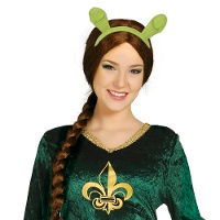 Serre-tête avec oreilles d'ogre vertes