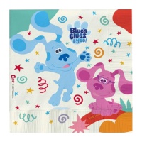 Serviettes de table Blue's Clues 16,5 x 16,5 cm - Ciao - 20 pcs.