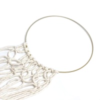 Anneau en métal doré 15 cm - Casasol
