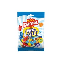 Sachet assorti de mélange de bonbons gélifiés sans gluten - Damel - 125 gr